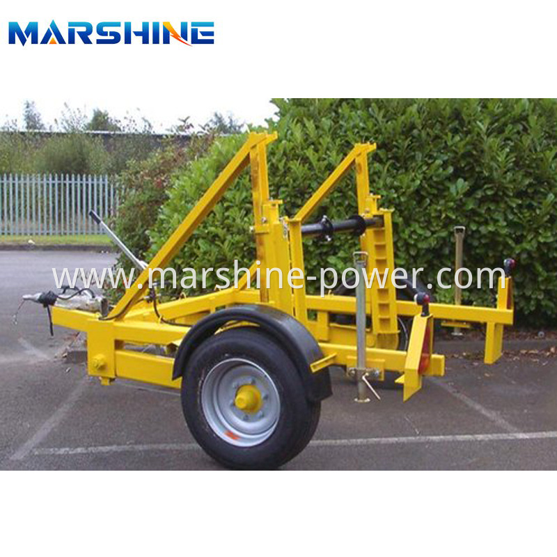 Self Loading Cable Trailer For Sale Jpg